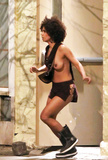 Halle Berry nude of the set Frankie and Alice (2008)