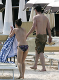 China Chow topless at the beach in Cannes (6/2008)