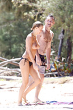 Lara Bingle sunbathing topless in Hawaii (8/2014), p. 3