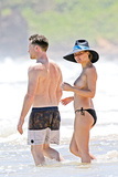 Lara Bingle sunbathing topless in Hawaii (8/2014), p. 1