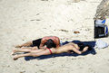 Zhang Ziyi - sunbathing topless in St. Bart’s (1/2009)