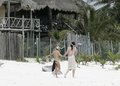Sienna Miller sunbathing topless in Caribbean (2/2007)