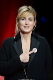 French actress Julie Gayet at 11th Lumiere festival closing ceremony in Lyon -