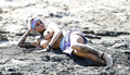 Busty Jemma Lucy topless in Ibiza