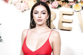 Delilah Belle Hamlin sexy in red dress at 3rd Annual #REVOLVEawards in Los