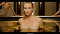 Charlize Theron sexy and naked in a pool