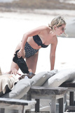 Ashley Tisdale in a bikini at a beach in Tulum, Mexico - August 02, 2018