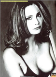 Annamaria Malipiero topless for Boss Magazine, Decembre 1997