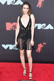 Alison Brie cleavage in mini dress at 2019 MTV Video Music Awards in Newark -