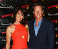 Alexandra Paul in red dress at 30th anniversary of Baywatch at the Viceroy