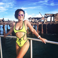 Christina Milian in a Swimsuit (3 Photos)
